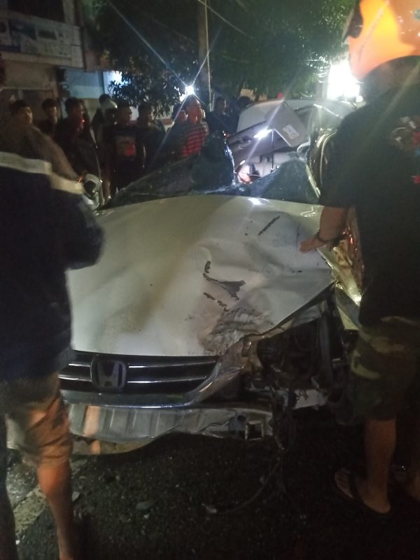 Penumpang Accord Tewas Usai Laka dengan Supra di Dekat RS Advent