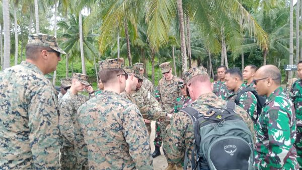 TNI AL bersama US Army dan USMC Matangkan Konsep Latma CARAT di Lampung 