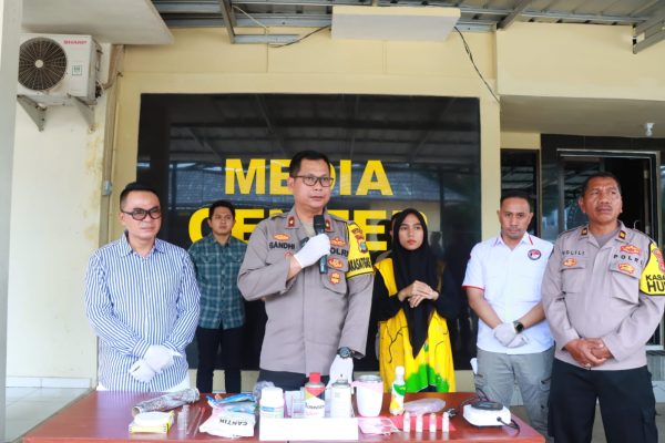 Polisi Tangkap Peracik Narkoba di Lampung Timur