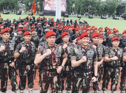 Brigjen Djon Afriandi Resmi Jabat Danjen Kopassus