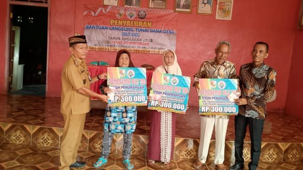 BLT-DD Tiyuh Penumangan Cair, KPM Dapat 900 Ribu