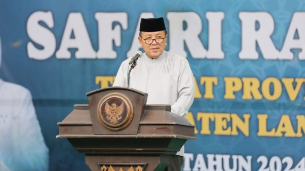 Gubernur Lampung Safari Ramadhan di Ponpes Daruss’adah Mojo Agung Lampung Tengah