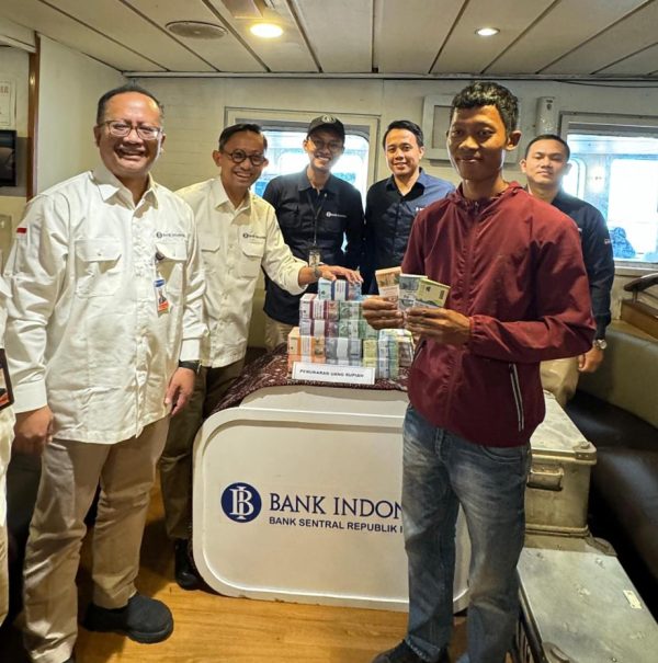 BI Perluas Layanan Penukaran Uang di Atas Kapal Fery Bakauheni-Merak