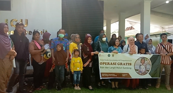 RSUD BM Selenggarakan Bakti Sosial Operasi Bibir Sumbing Menjelang HUT Tanggamus