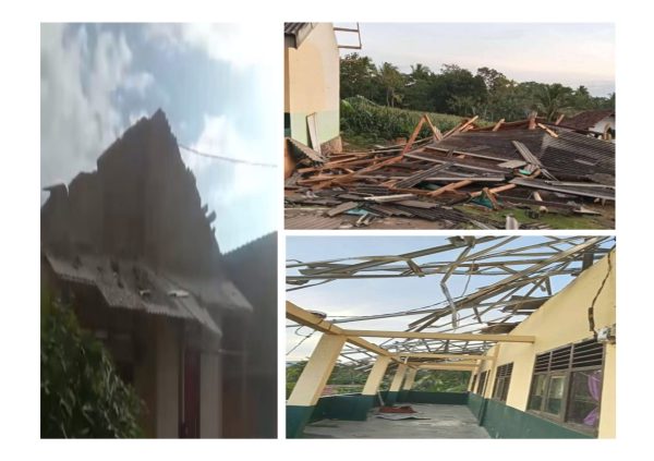 Puting Beliung Terjang Lampung Selatan Ratusan Rumah Rusak 8 Warga Luka-luka 