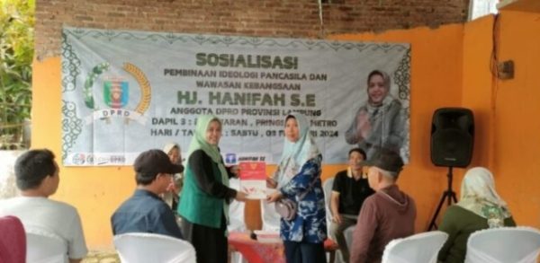 Anggota DPRD Lampung Hanifah Minta Masyarakat Terapkan Nilai Pancasila