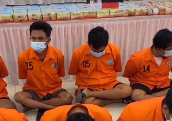 Ungkap Kasus Narkoba Jaringan Internasional Malaysia, Polda Lampung Amankan 20 Tersangka dan 87, 8 kilo Sabu