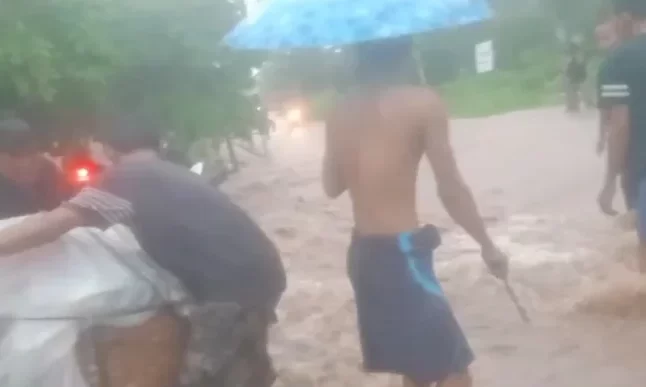 Pendangkalan Aliran Sungai Areal PT PLN Nusantara Power Sebabkan Banjir Bandang Dusun Sebalang 2