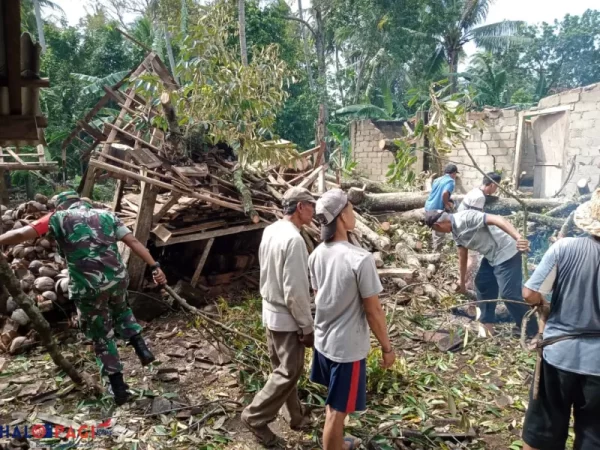 Puting Beliung Sasar Kecamatan Jabung Puluhan Rumah Roboh 150 Rumah Rusak Parah