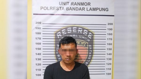 Oknum Sekuriti Ditangkap Usai Larikan Motor COD