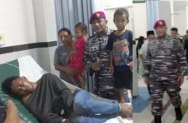 Wartawan Halmahera Dianiaya Tiga Anggota TNI AL Karena Berita Penangkapan Kapal Pengangkut Minyak Milik Ditpolairud Polda Malut