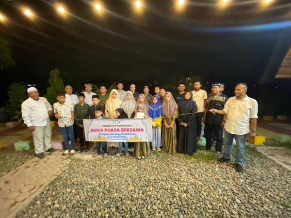 Jelang Akhir Ramadhan, Pengurus SPS Aceh Buka Puasa dan Santunan Anak Yatim