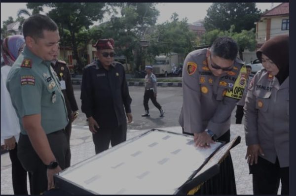 DPRD Apresiasi Insiatif Polres Lamsel Atas Launching Kelurahan Pemilu Damai 2024