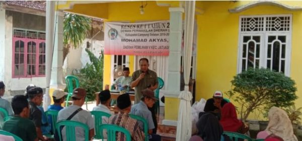 M Akyas Tetap Istiqomah Layani dan Tampung Aspirasi Masyarakat