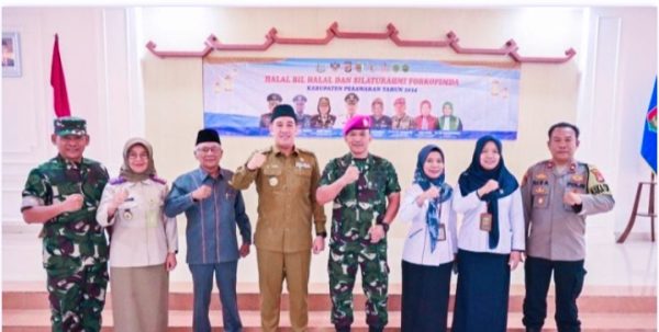 Halal Bi Halal, Bupati Pesawaran Ajak Masyarakat dan Forkopimda Jaga Kamtibmas Jelang Pemilukada 2024