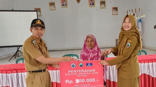 Pemdes Cintamulya Salurkan BLT-DD, Per KPM Dapat 900 Ribu