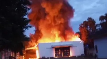 Gudang Sembako di Pekalongan Lampung Timur Terbakar