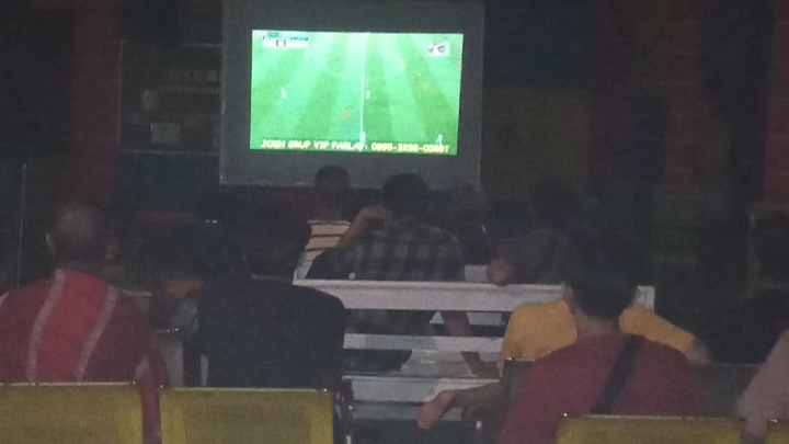 Nobar Semifinal Piala Asia U-23 Bersama STEBI Tanggamus