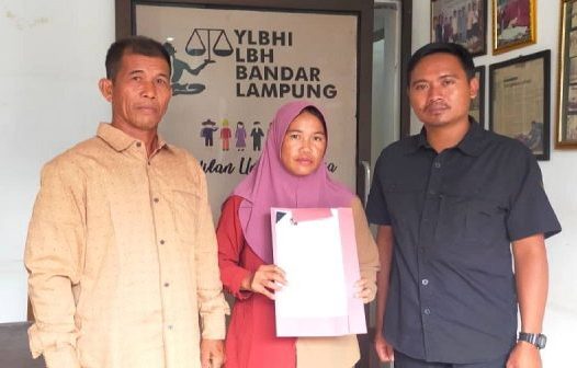 LBH Bandar Lampung Dampingi Istri Korban Extra Judicial Killing?