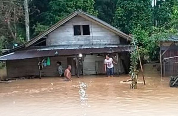 Dua Desa di Bandar Negeri Suoh Tergenang Banjir Pemda Akan Data Kerusakan