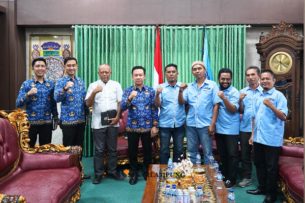 Audiensi JMSI Pringsewu, Marindo: Kita Maksimalkan SDM Dalam Pembangunan