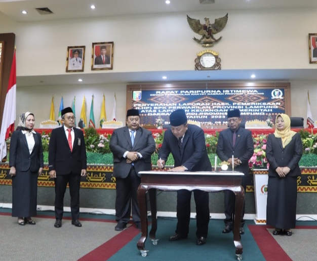 Pemprov Tahan DBH dan Merusak APBD Kabupaten Kota, Ini Catatan BPK Untuk Gubernur Lampung