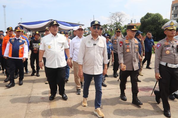 Arinal Lepas Keberangkatan Pemudik Pelabuhan Panjang-Ciwandan