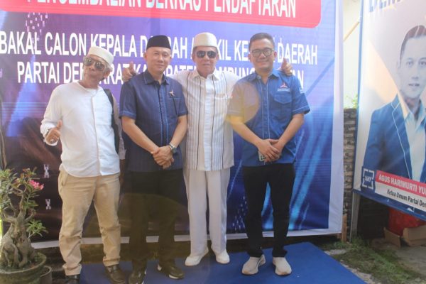 Bacabup Lamsel Melinda Kembalikan Berkas Pencalonan ke Demokrat