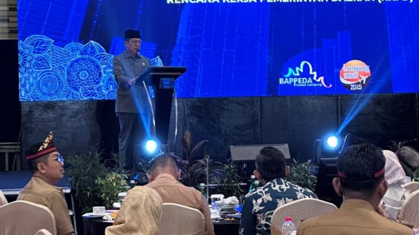Mingrum Gumay Minta Areal Kota Baru Jadi Pusdiklat Sat Pol PP