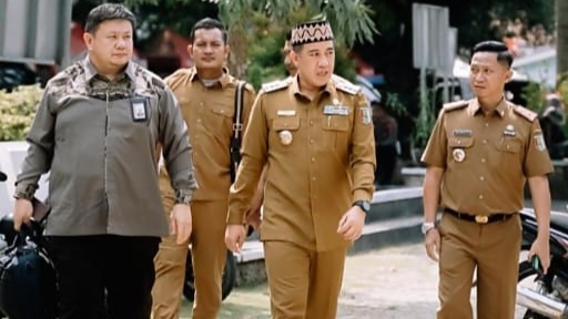 KPK RI Turun ke Desa Hanura Teluk Pandan, Ada Apa?