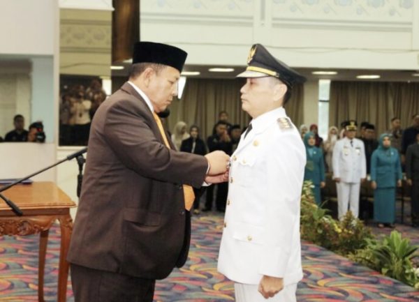 Febrizal Levi Sukmana Resmi Pj Bupati Mesuji Sulfakar Diminta Kembali Fokus ke Dinas Pendidikan