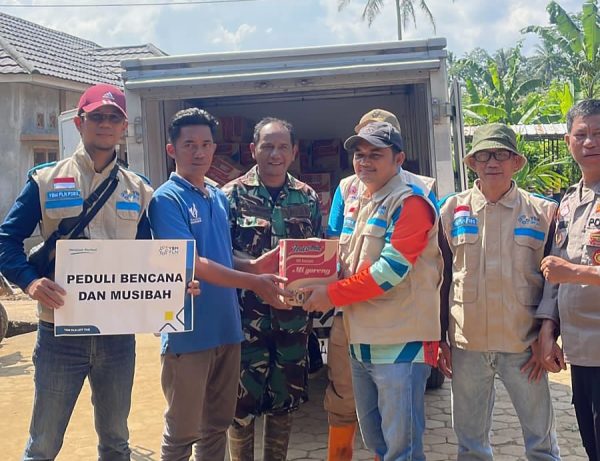 Korban Longsor Ulu Belu Terima Bantuan dari PLN