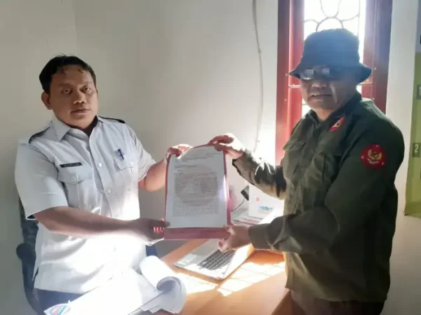 LSM Trinusa Laporkan Dugaan Korupsi Dana Desa Tiyuh Tirta Kencana Ke Polisi