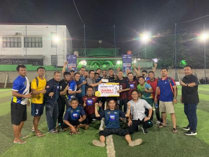 PWI Bantai BRI 5-1 Dalam Laga Persahabatan Mini Soccer