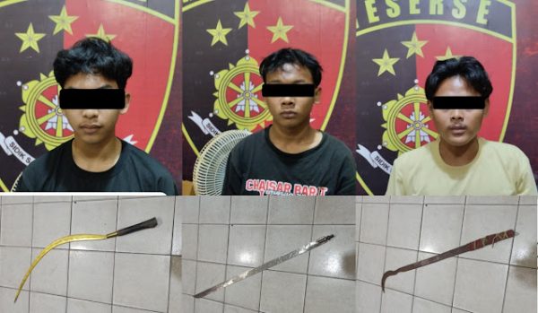 Suka Tawuran, Ketua Geng Warmoo Beserta Anggotanya Tidur di Sel Tahanan Polres Metro