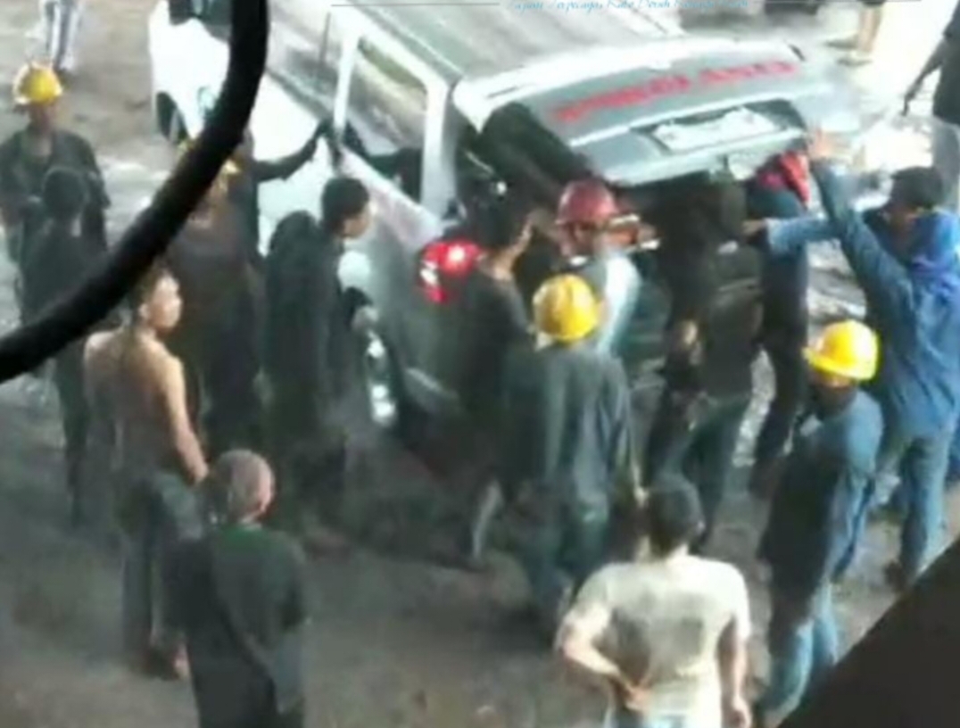 Lagi, Tungku Pelebur Besi PT San Xiong Steel Meledak Tiga Pekerja Luka Parah, Polda Lampung Olah TKP