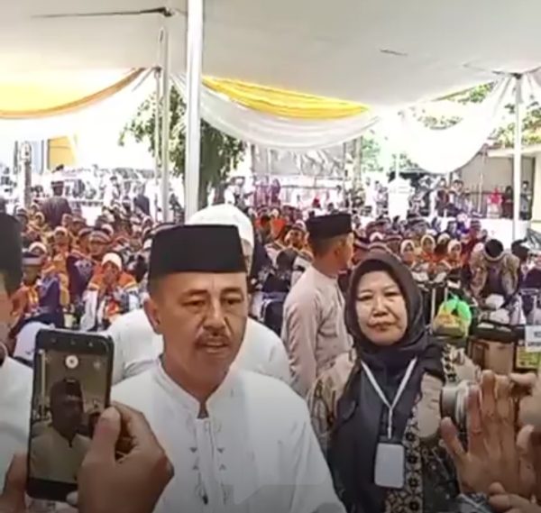 Kloter 6 CJH Asal Lampung Tengah Diberangkatkan