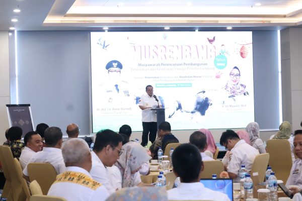 Gubernur Arinal Buka Musrenbang Peternakan dan Kesehatan Hewan Provinsi Lampung Tahun 2024