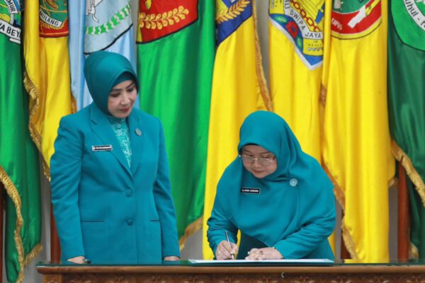 Maidawati Retnoningsing Resmi Jabat Pj Ketua TP-PKK Lampung 