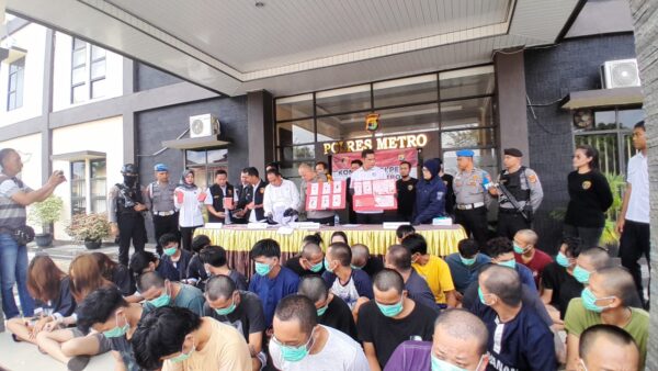 Diduga Pakai Narkoba, Oknum PNS dan Honorer Ikut Terjaring Ops Antik Polres Metro