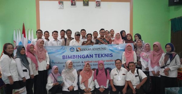Sinarlampung.co Bimtek Guru SMA se-Bandarlampung, Hadirkan 4 Pemateri