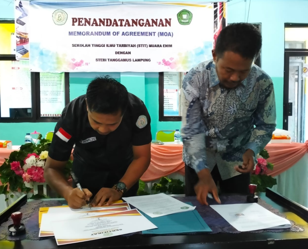 Kolaborasi Strategis Antara STEBI Tanggamus dengan STIT Muara Enim 
