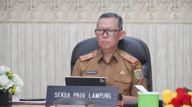 Perjalanan Dinas Pertama PLH Gubernur Lampung Fahrizal Hadiri Langsung Rakornas Pengendalian Inflasi