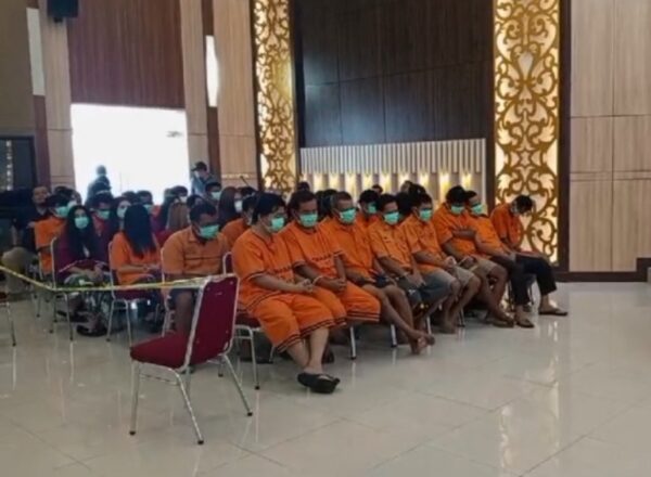 Polda Lampung Bekuk 46 Pelaku Judol, 16 Diantaranya Selebgram Wanita