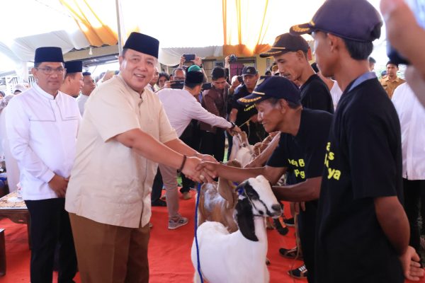 Gubernur Arinal Luncurkan Program Desa Baznas Bidang Peternakan di Lampura