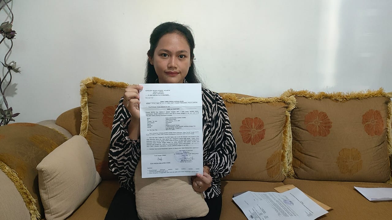 Bhayangkari Polres Tanggamus Laporkan Suaminya Atas Tuduhan KDRT dan Dugaan Perselingkuhan?