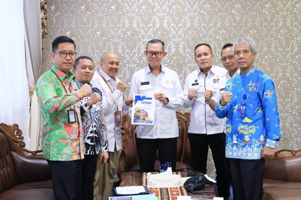 Sekdaprov Lampung Terima Audensi KI Lampung