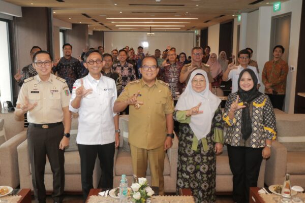Pj Gubernur Samsudin Buka Kegiatan Capacity Building Dan Workshop Pengisian Survei Indeks Elektronifikasi Transaksi Pemerintah Daerah