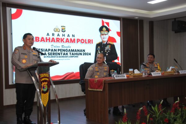Jaga Soliditas, Kabaharkam Polri Harapkan Kesuksesan pemilu 2024 Tercipta di Pilkada