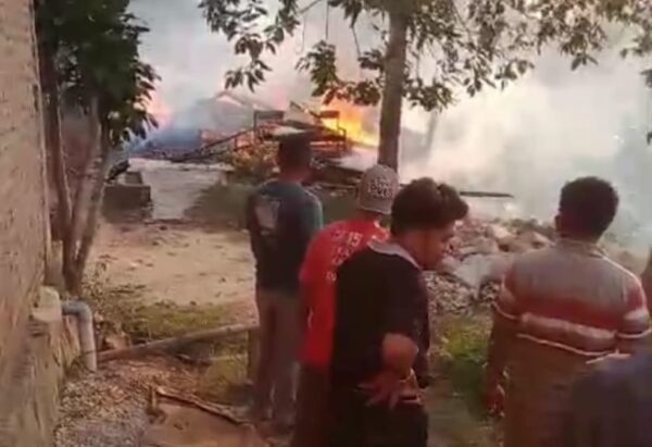 Dalam 2 Hari, Sudah 2 Rumah Warga di Tanggamus Ludes Dilalap Si Jago Merah